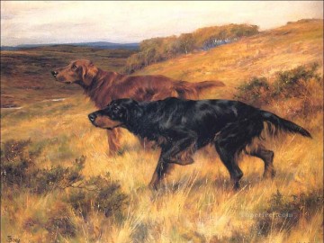 am130D13 動物 犬 Oil Paintings